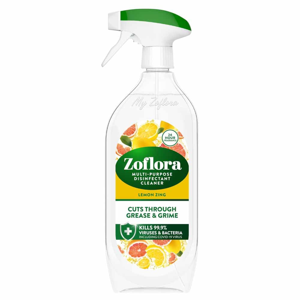 Zoflora Disinfectant Cleaner Lemon Zing 800ml