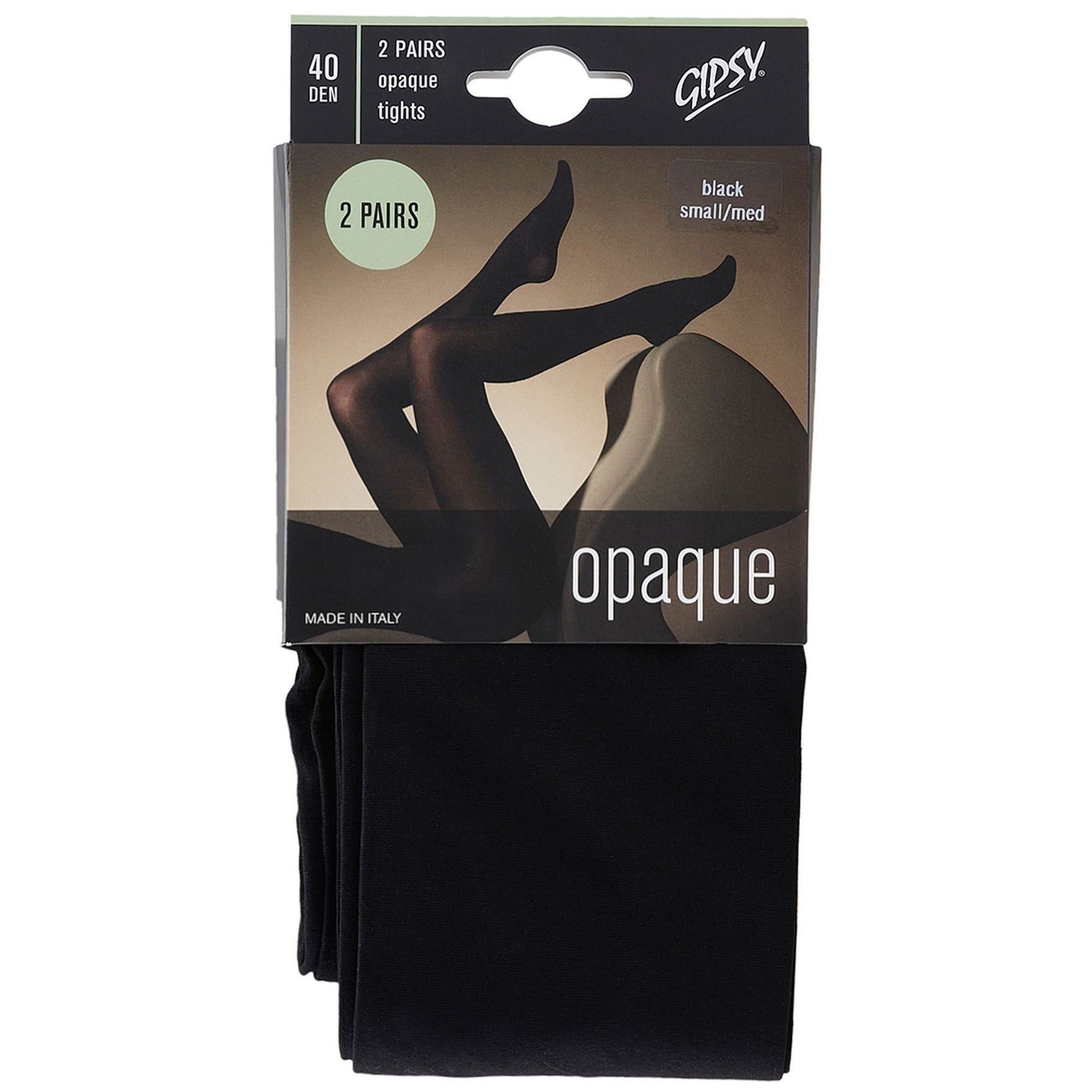 Gipsy Opaque 40D Tights (2 pair pack)