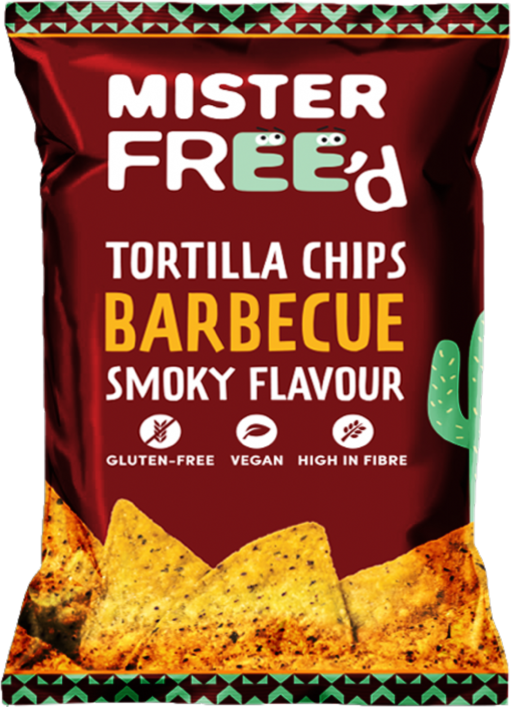 Mister Free'd Tortilla Chips Barbecue Smoky 135g