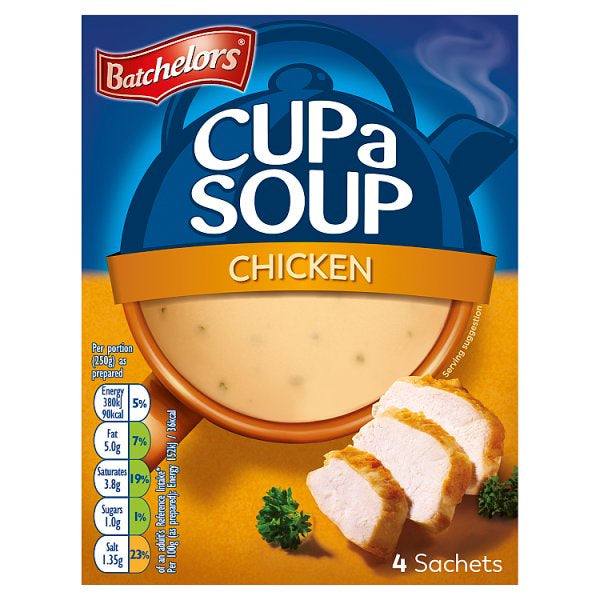 Batchelors Cup A Soup 4 Chicken 82g