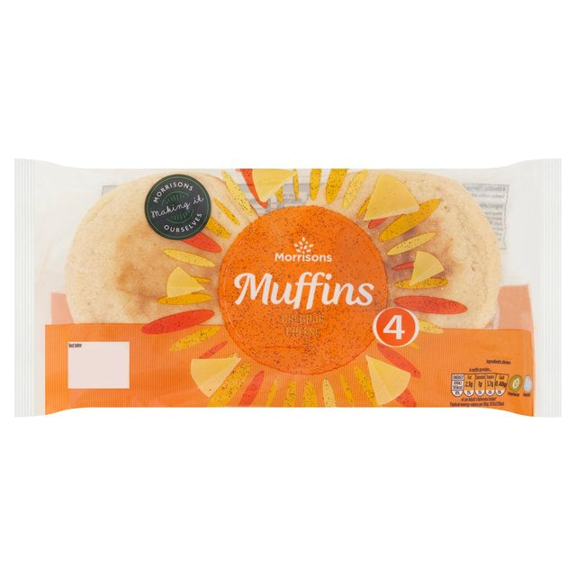 Morrisons 4 Cheddar Muffins [893]