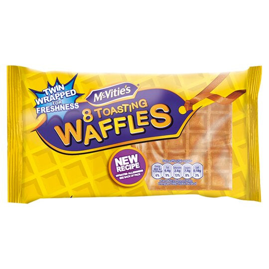 McVities 8 Toasting Waffles 200g