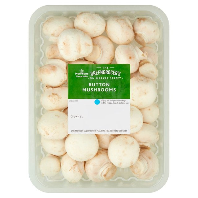 Morrisons Button Mushrooms 200g