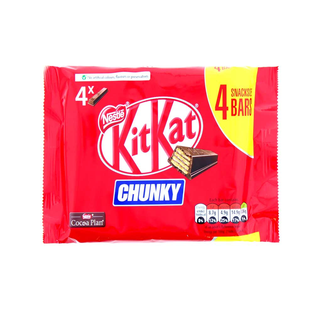 Kit Kat Chunky Original 4 pk PM 1.35