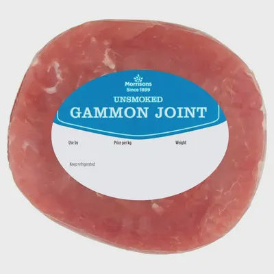 Morrisons Unsmoked Gammon Joint 750g [633]