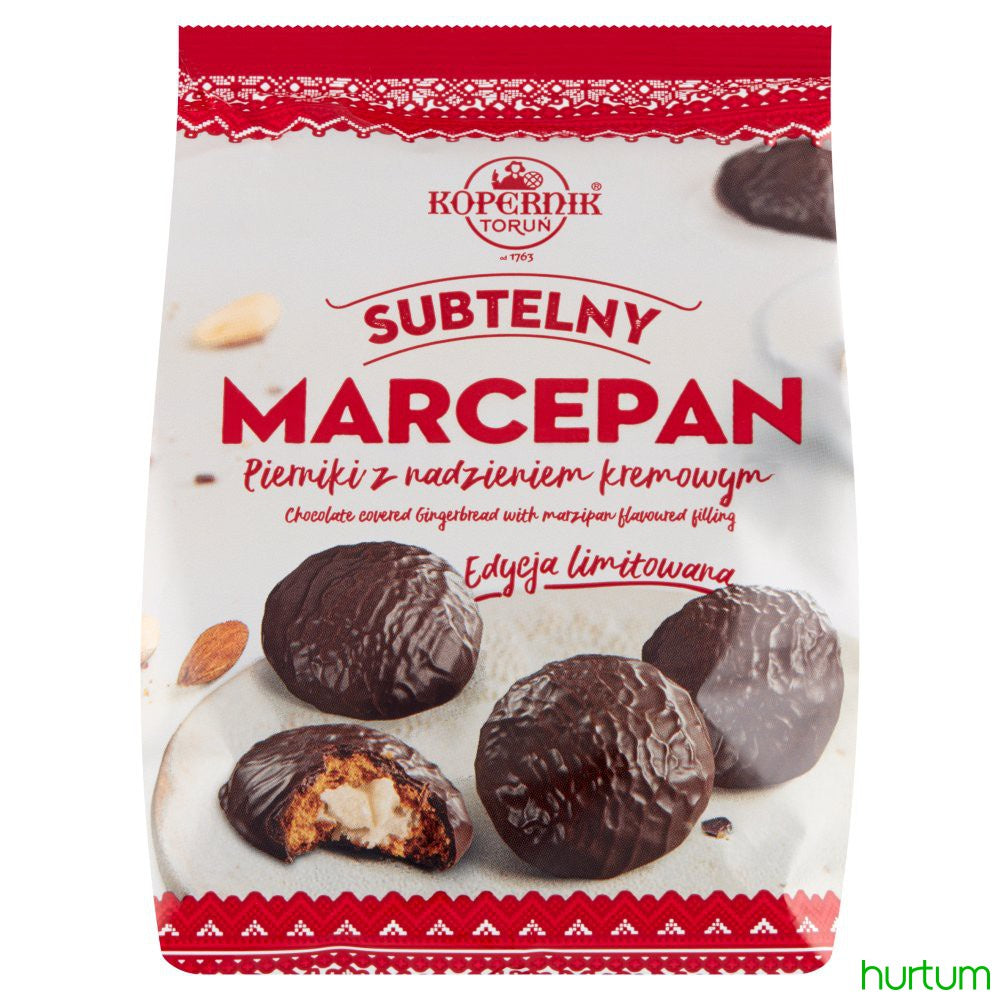 Kopernik Creamy Marzipan Choc covered Gingerbread