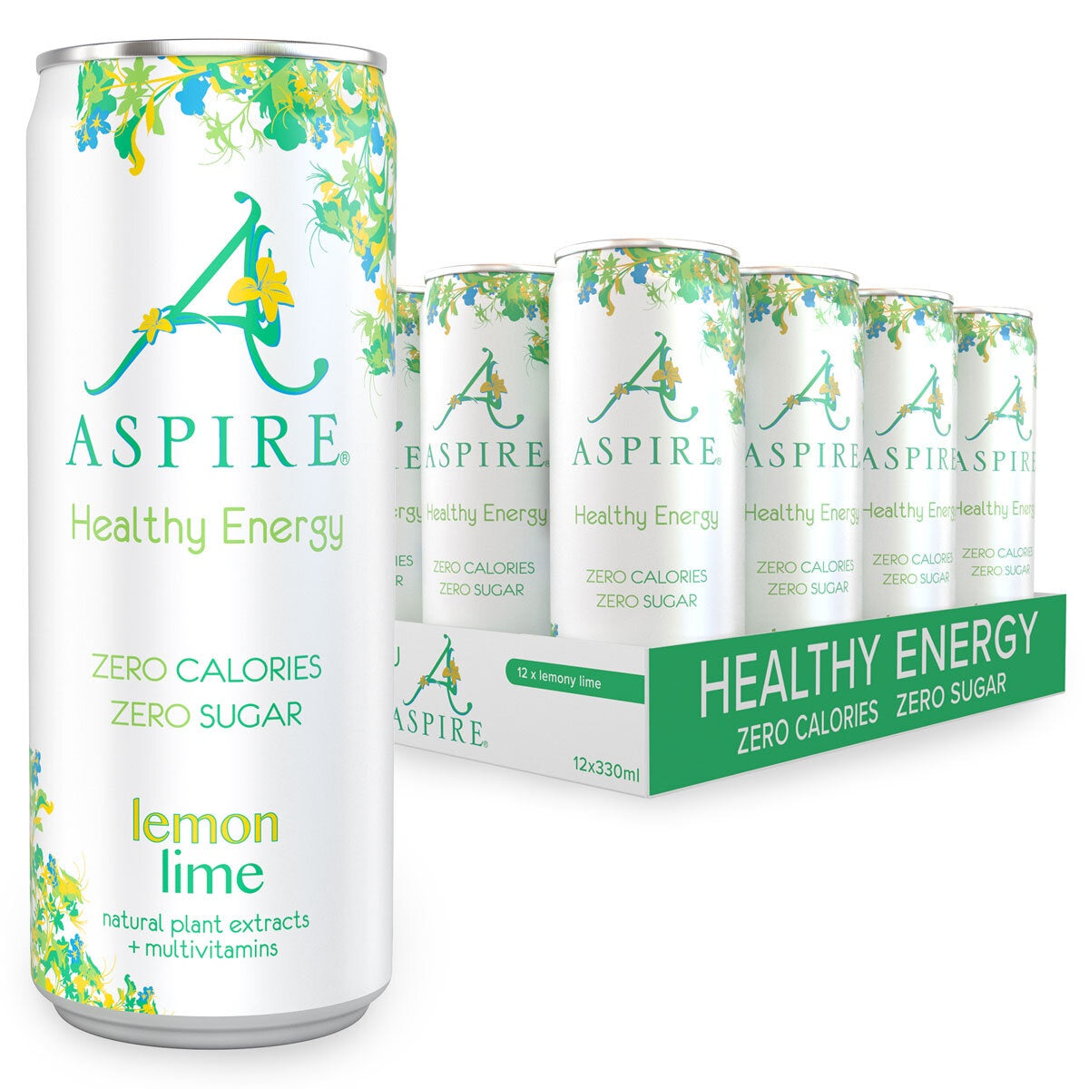 Aspire Lemon Lime 12x330ml