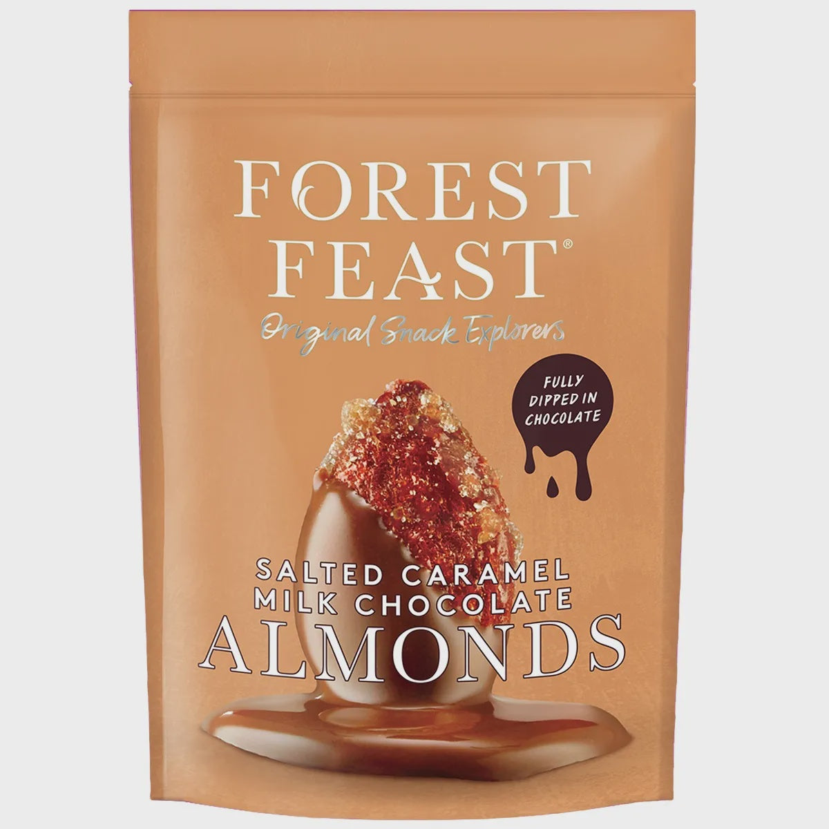 Forest Feast Salted Caramel/Milk Choc Almonds120g