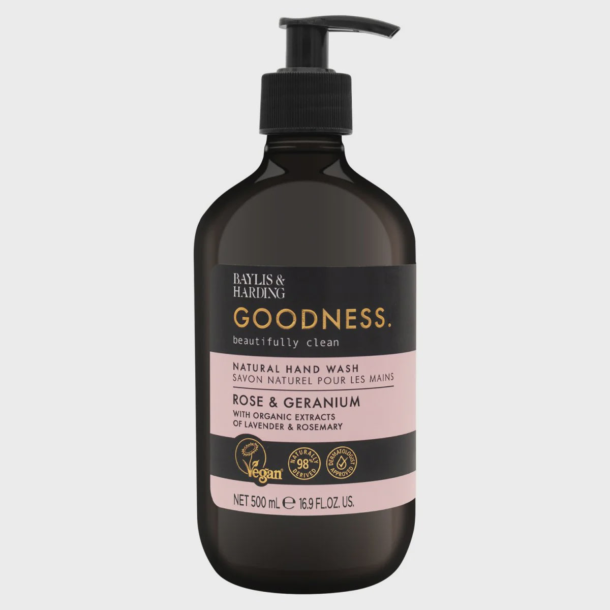 Baylis & Harding Goodness Rose & Geranium Hand Wash 500ml