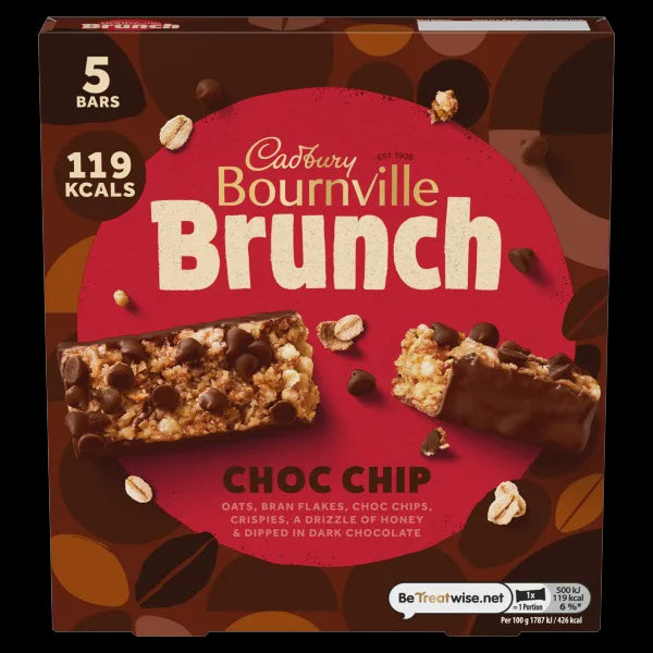 Cadbury Bournville Brunch Cereal Bars 140g