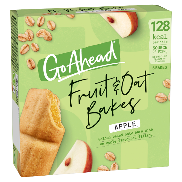 Go Ahead Fruity Bakes Apple 6 x 21g