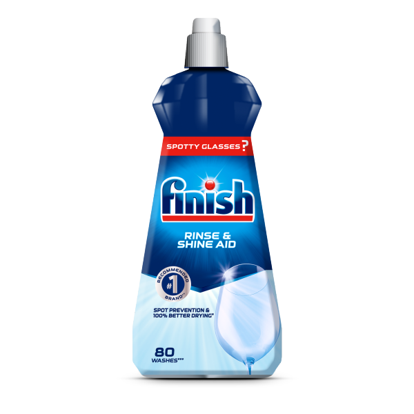 Finish Lemon Sparkle Rinse Aid 400ml