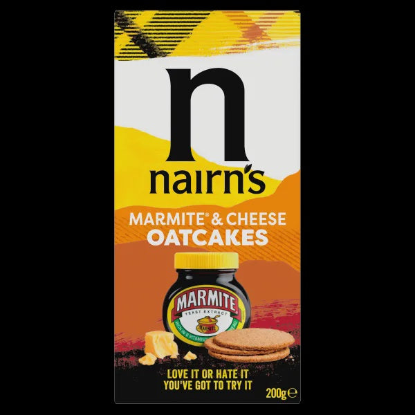 Nairns Marmite & Cheese Oatcakes 200g