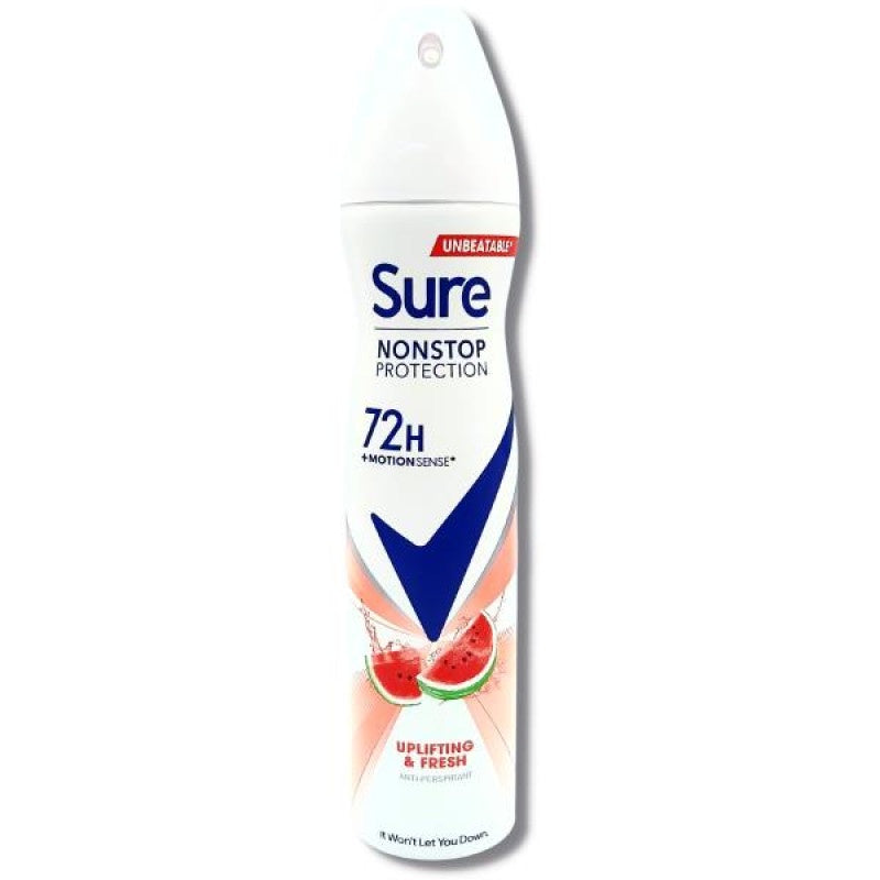 Sure Watermelon & Cactus Nonstop Spray 250ml