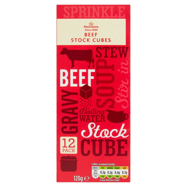 Morrisons Beef Stock Cubes 120g