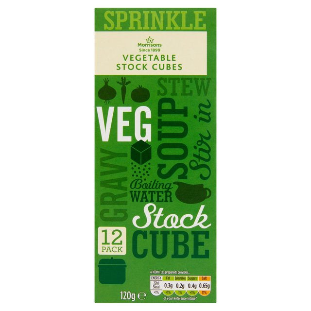 M Vegetable Stock Cubes 120g