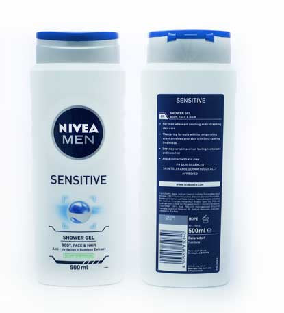 Nivea Men Shower Gel Sensitive 500ml