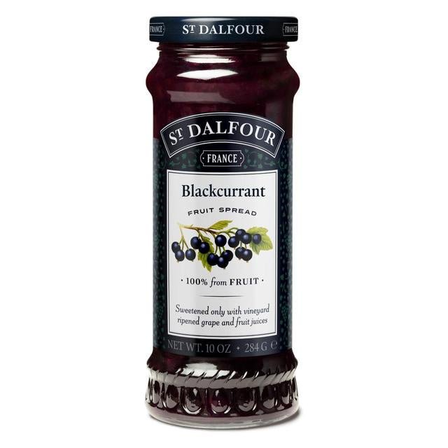 St Dalfour Blackcurrant Fruit Spread 284g