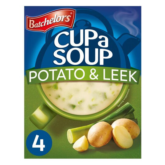 Batchelors Cup A Soup 4 Creamy Leek & Potato 107g