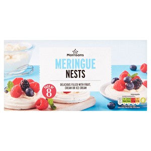 M 8 Meringue Nests