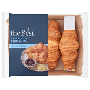 Morrisons The Best All Butter Croissants 4pk