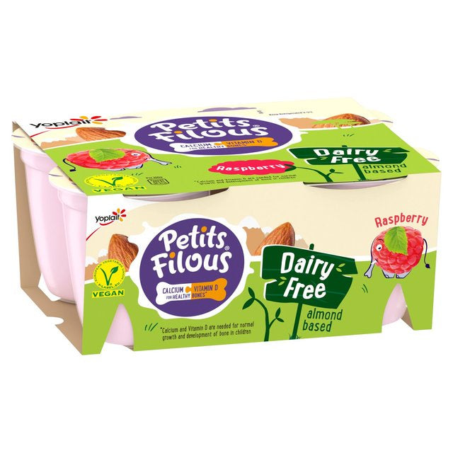 Petits Filous Dairy Free Raspberry 4 x 95g