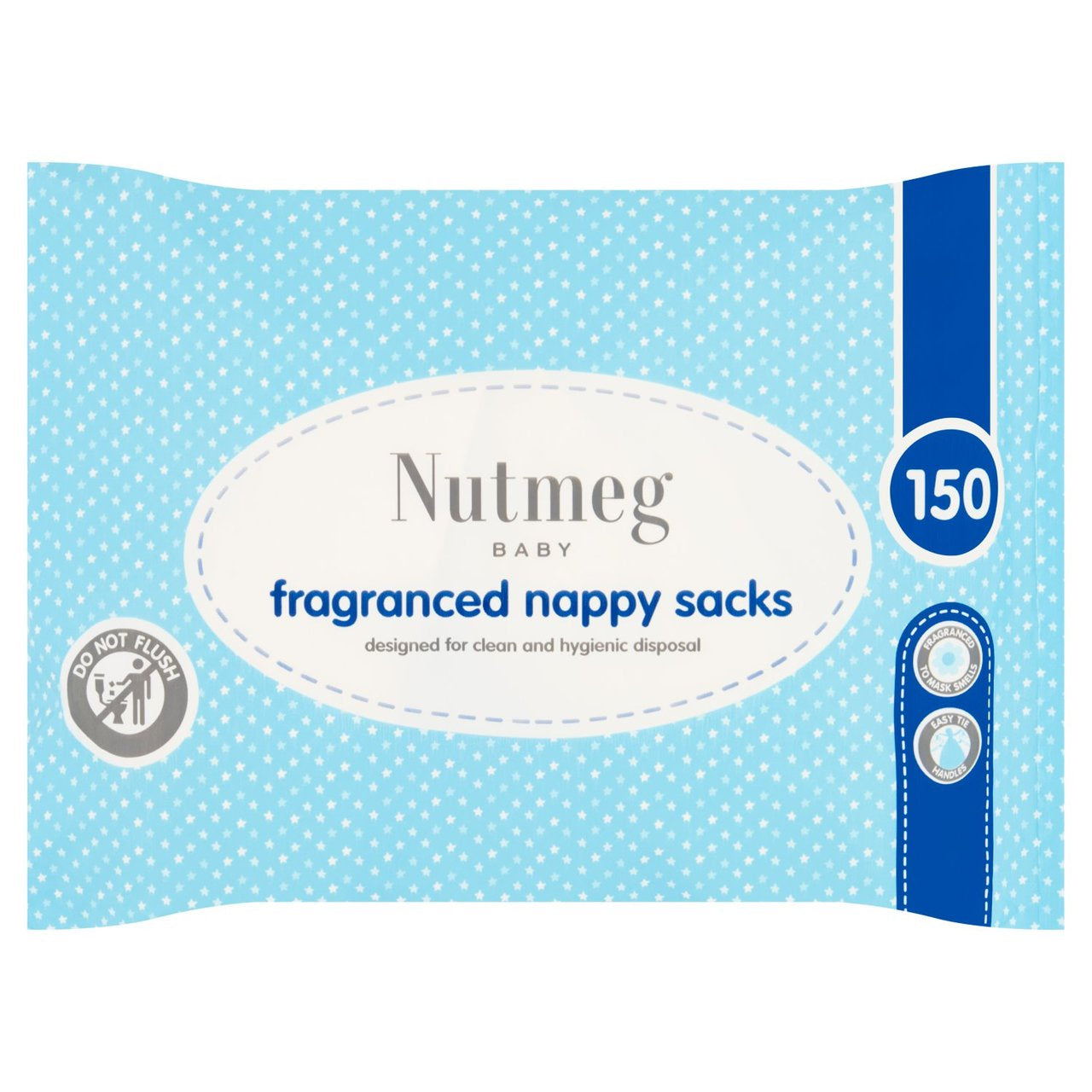 Nutmeg Nappy Sacks 150pk