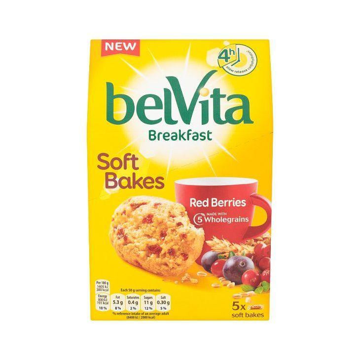BelVita Breakfast Biscuits Soft Bakes Red Berries 5pk