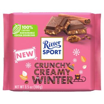 RITTER SPORT Crunchy Creamy Winter Bar 100g