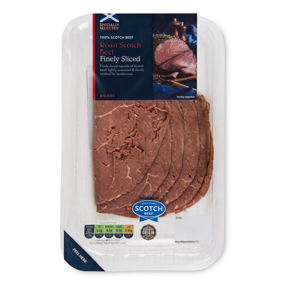 Morrisons British Roast Beef Slices 90g