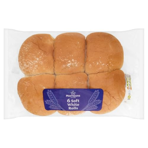 Morrisons Soft White Rolls 6pk [862]