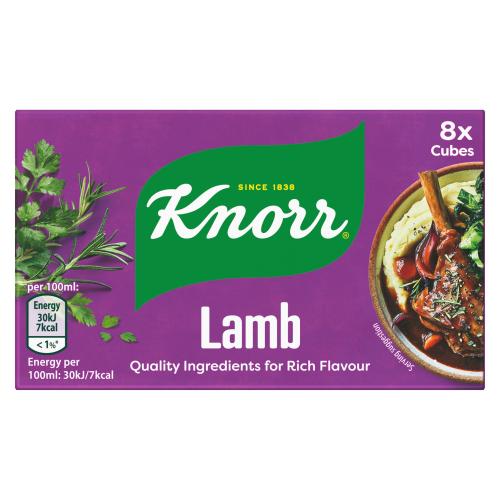 Knorr Stock Cubes Lamb 8 x 10g