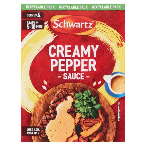 Schwartz Creamy Pepper Sauce 25g