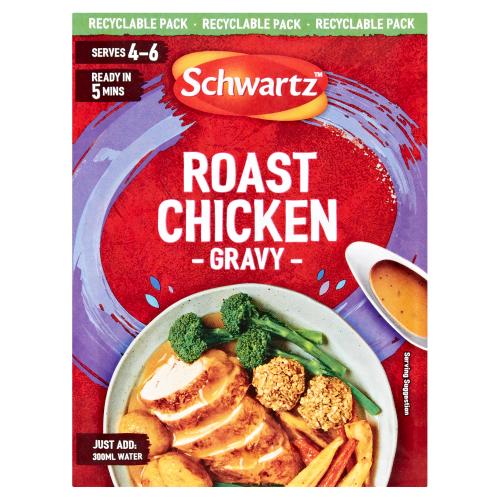 Schwartz Packet Sauce Mix Classic Roast Chicken Gravy