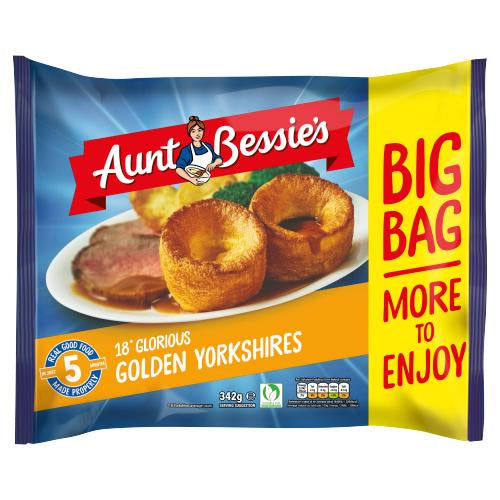 Aunt Bessies 18 Yorkshire Puddings 342g