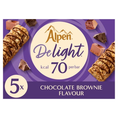 Alpen Delight Chocolate Brownie Cereal Bar 5 Pkt