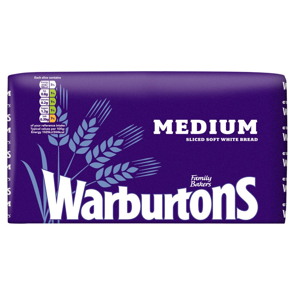 Warburtons White Medium Loaf