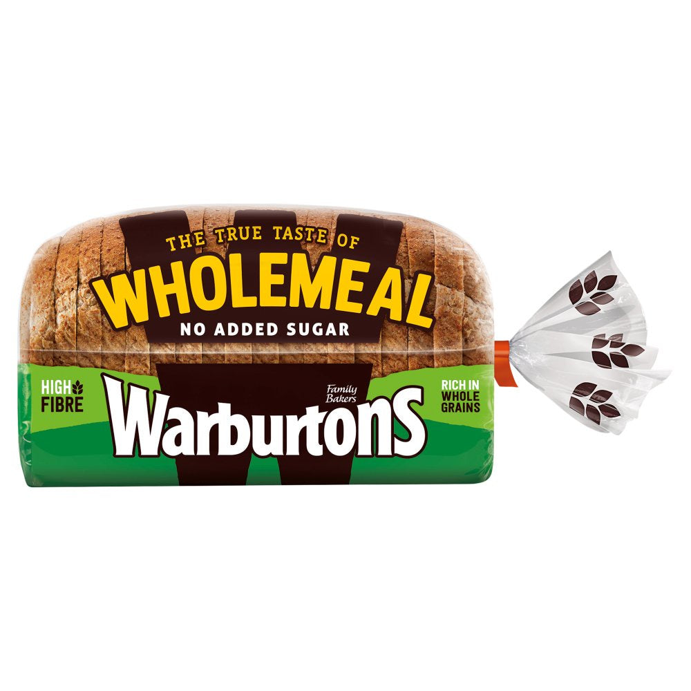 Warburtons Wholemeal Medium Loaf 800g