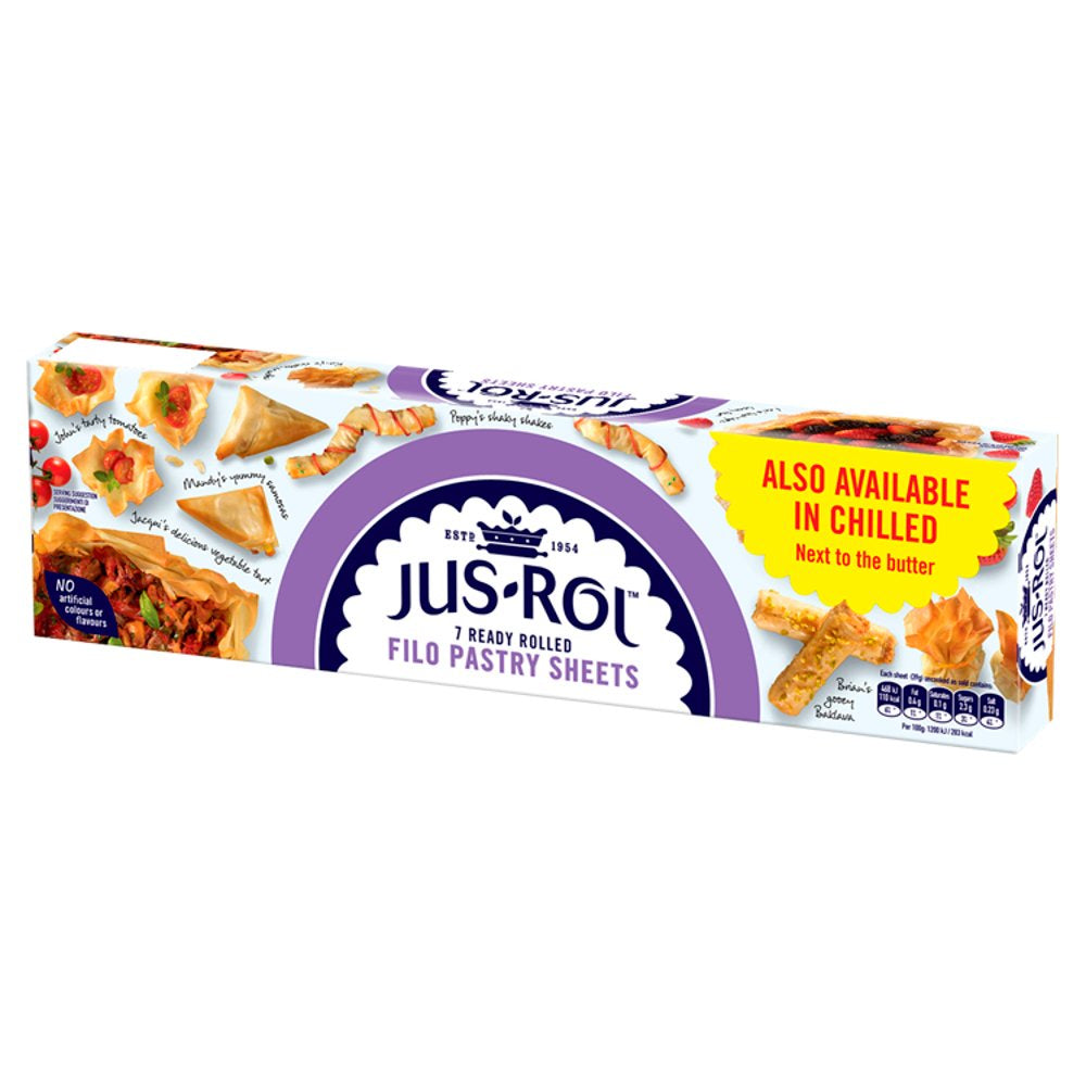 JusRol 7 Filo Pastry 270g