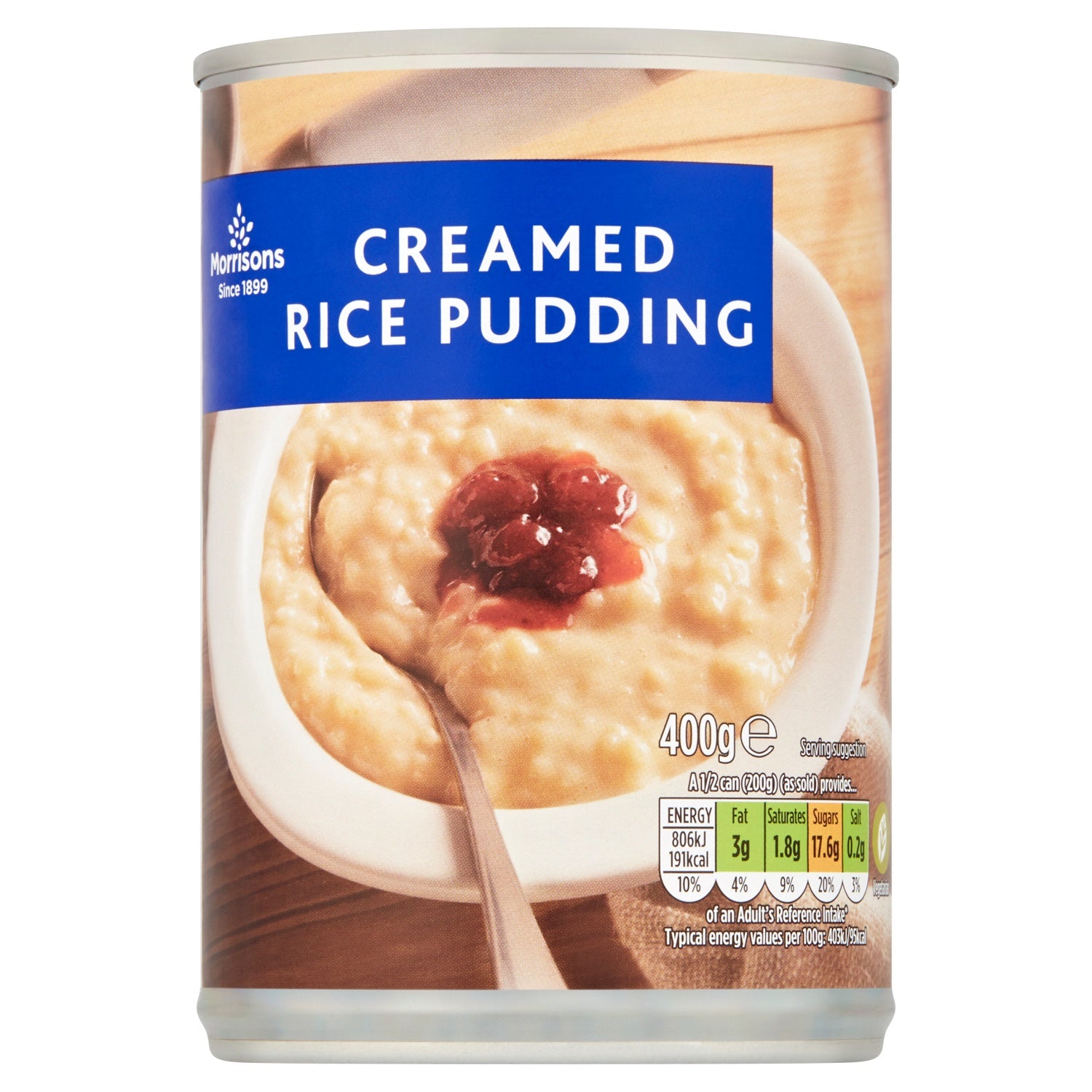 M Creamed Rice Pudding 400g