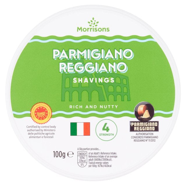 M Parmesan Reggiano Shavings 100g