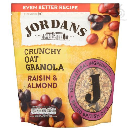 Jordans Crunchy Oat Granola Raisin Almond 750g