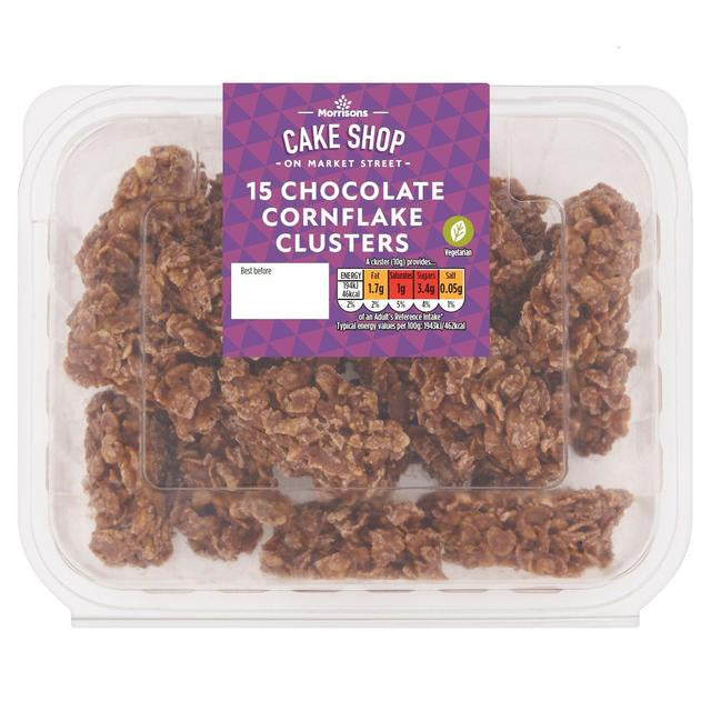 Morrisons Cornflake Cluster 15pk