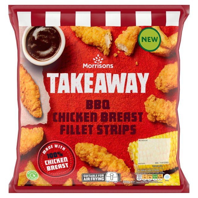 Morrisons BBQ Chicken Fillet Strips 350g