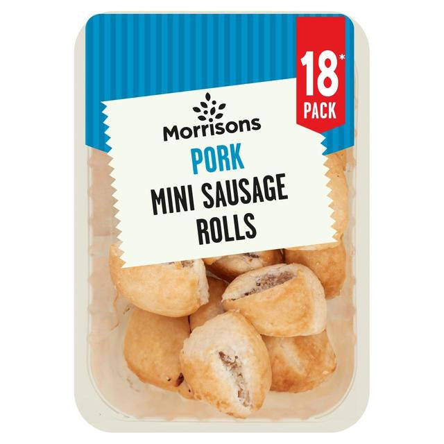 Morrisons 18 Mini Sausage Rolls 180g