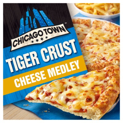 Chicago Town The Pizza Kitchen Cheese Medley Pizza 305g