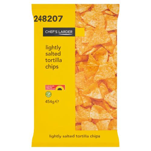 Chef's Larder Lightly Salted Tortilla Chips 454g