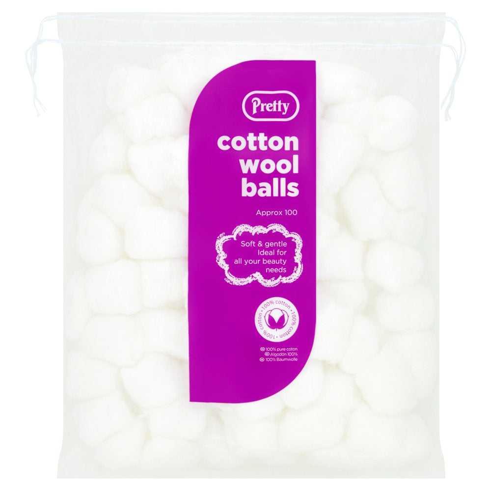 Pretty cotton wool balls