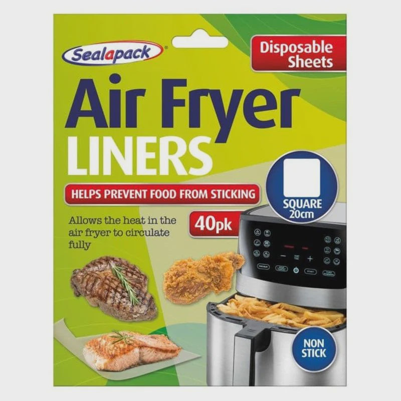 Sealapack Air Fryer Liners Square 40pk