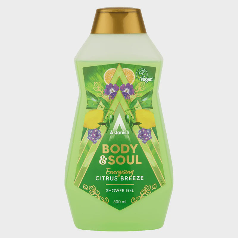 Body & Soul Energising Citrus Breeze Shower Gel  500ml